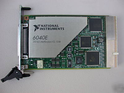 National instruments. pxi-6040E. ai mf daq