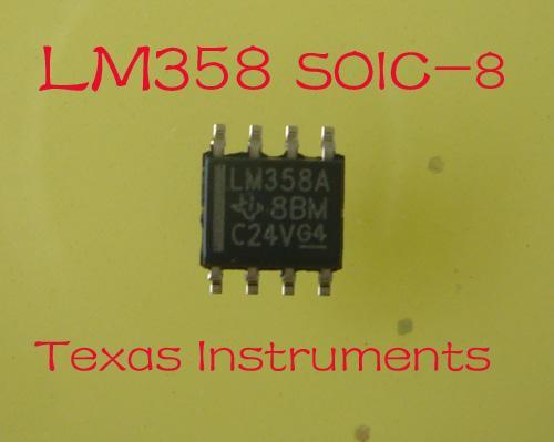 10PCS LM358AD LM358 dual operational amplifiers soic-8