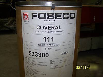 3 lbs of aluminum flux, foundry, sand casting