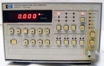Agilent hp hewlett packard 5005B - signature multimeter