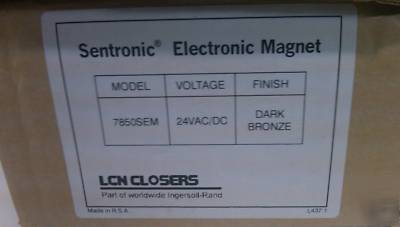 Lcn sentronics door closers electronic electro magnet 