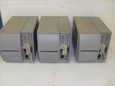 Lot (3) zebra Z4000 thermal barcode label printers