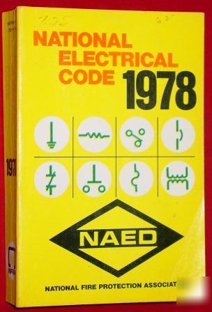 Nec national electrical code 1978 nfpa 70 paperback 1ST