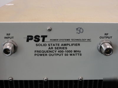 Pst AR4819 solid state amplifier 400 - 1000 mhz / 50 w