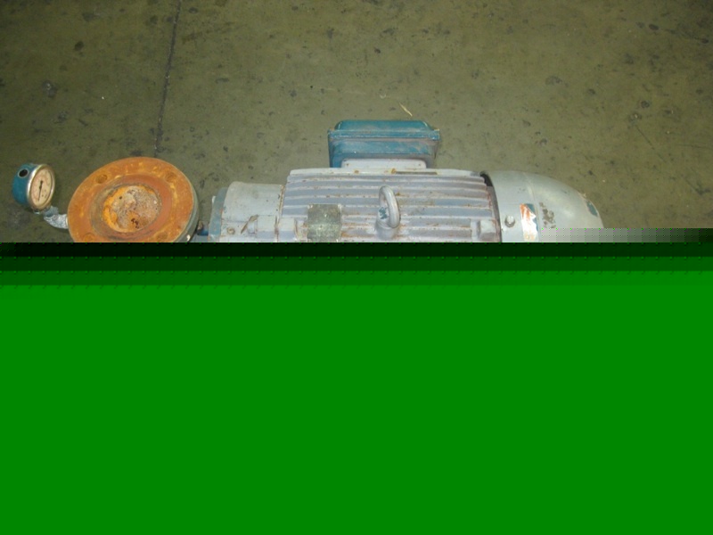 Weg 25 hp motor with scot pump model 57, 1000 gpm