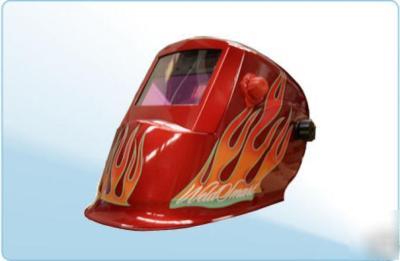 Ws auto darkening lcd welding helmet solar tig mig arc 