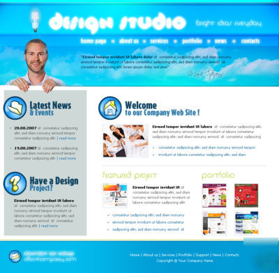 Over 500,000 website templates, logos, banners, flash 
