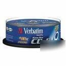 25 verbatim azo cd-r 52X speed 700MB blank recordable 