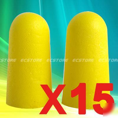 30 foam soft ear plugs quality value earplugs protector