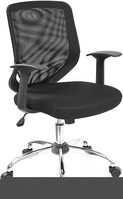 Mesh back seat chrome base computer office desk chair