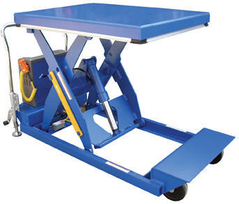 Portable scissor lift table, 1-ton, 46