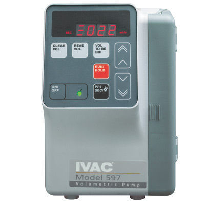 The ivac 597 volumetric infusion pump