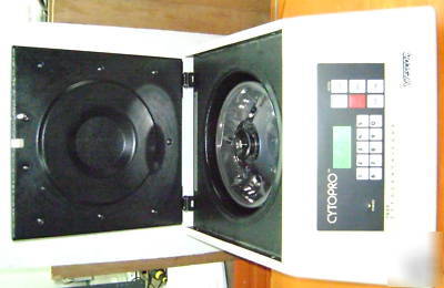 Wescor inc 7620 cytocentrifuge centrifuge works.