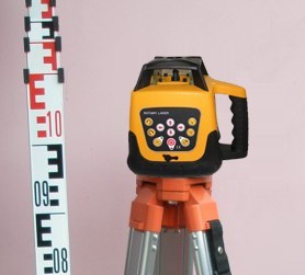 Self-leveling rotary/ rotating laser level+tripod+staff