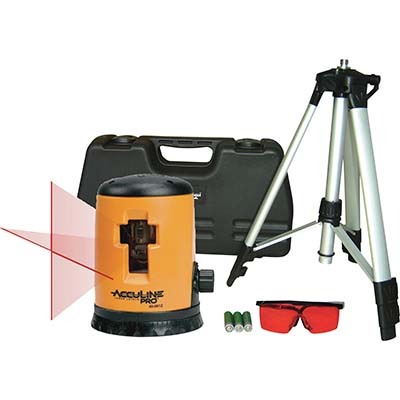 Johnson level self-leveling cross-line laser level kit