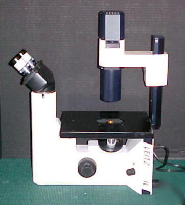 Leitz microscope dmil inverted stand leica / leitz pcm