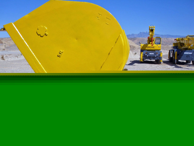 Loader backhoe high reach bucket dump farm construction