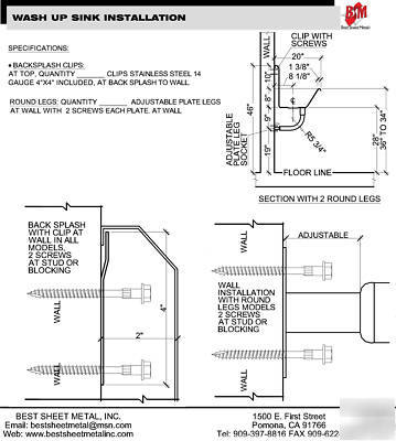 Multistation 4, wash-up, hand sink 96