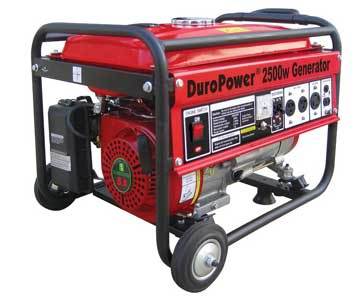 New duropower DP2500 2500W portable generators gas 