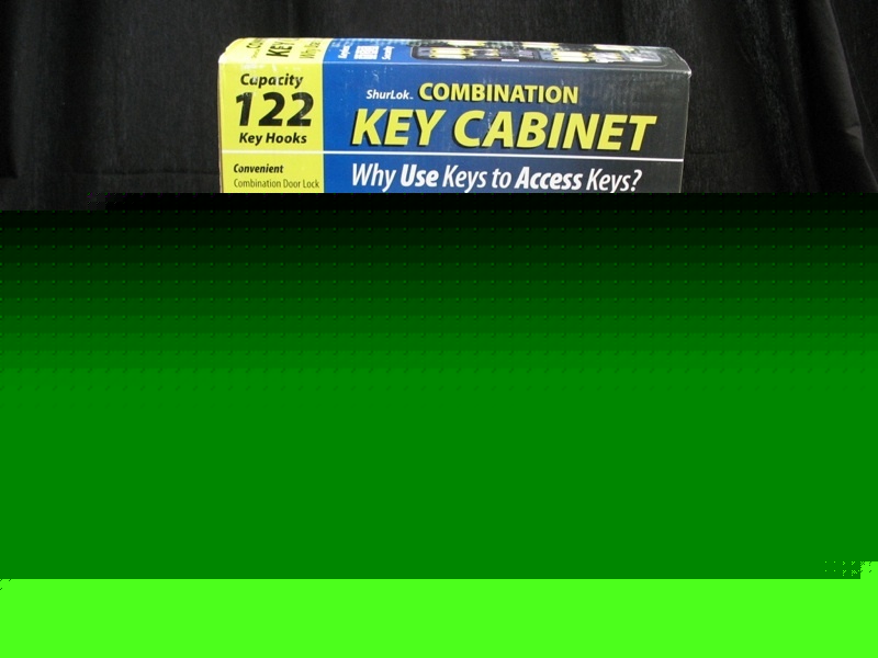 New shurlok 122 key combination lock storage cabinet 