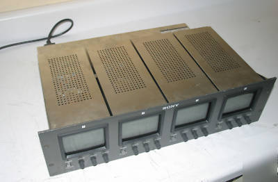 Sony pvm-4B1U quad 4