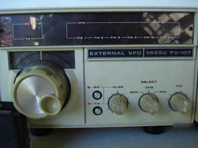 Yaesu FT107M hf transceiver and spare FT107M