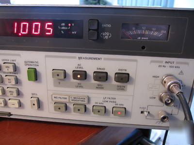 ****hp agilent 8903B audio analyzer w/ options, ***