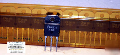 New 1 motorola TIP36C 3 tip transistor 